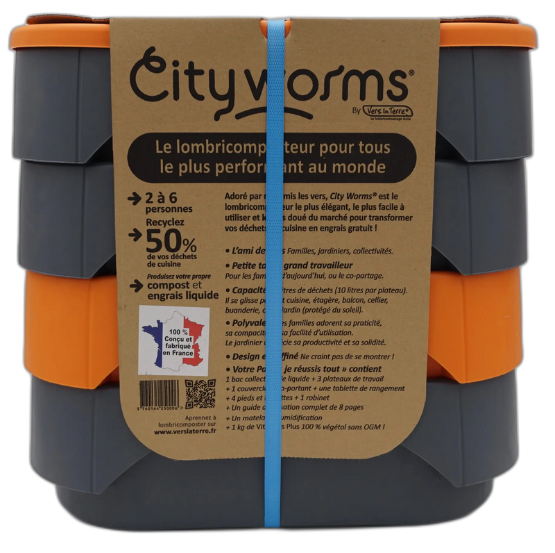 Lombricomposteur – City Worms Le Jardinier Français