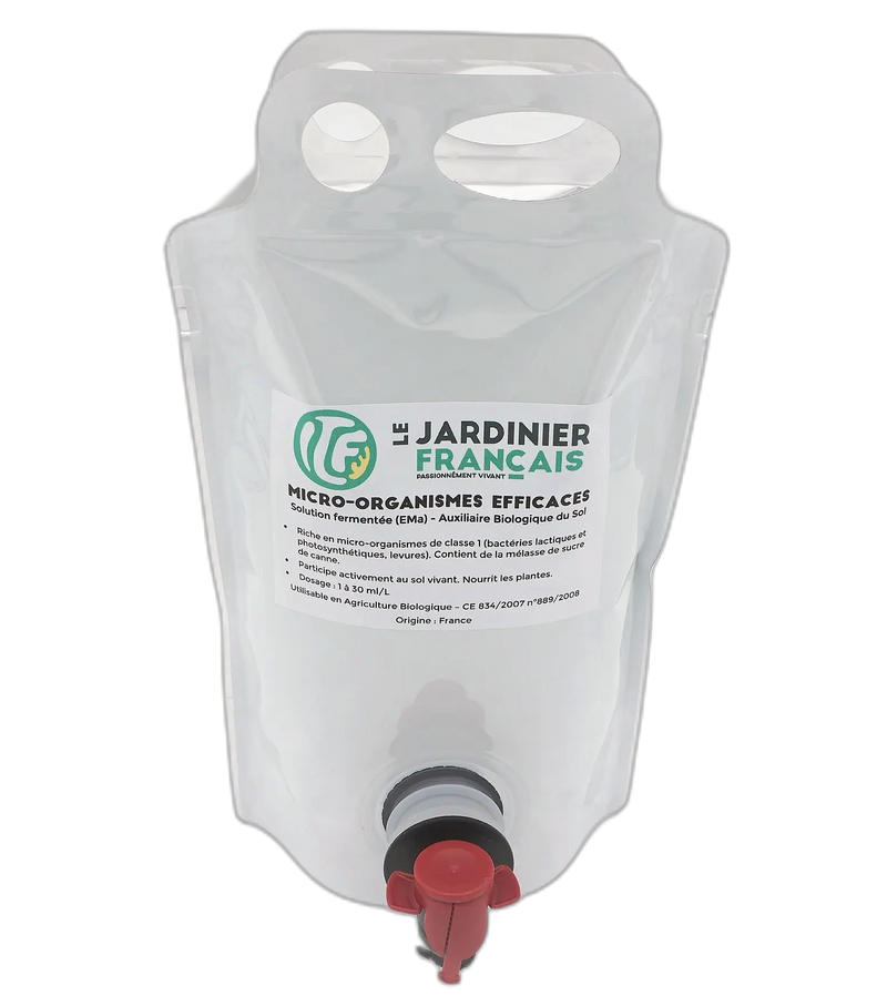 Solution fermentée de micro-organismes efficaces EM-a pour le sol, bidon de 1,5 L