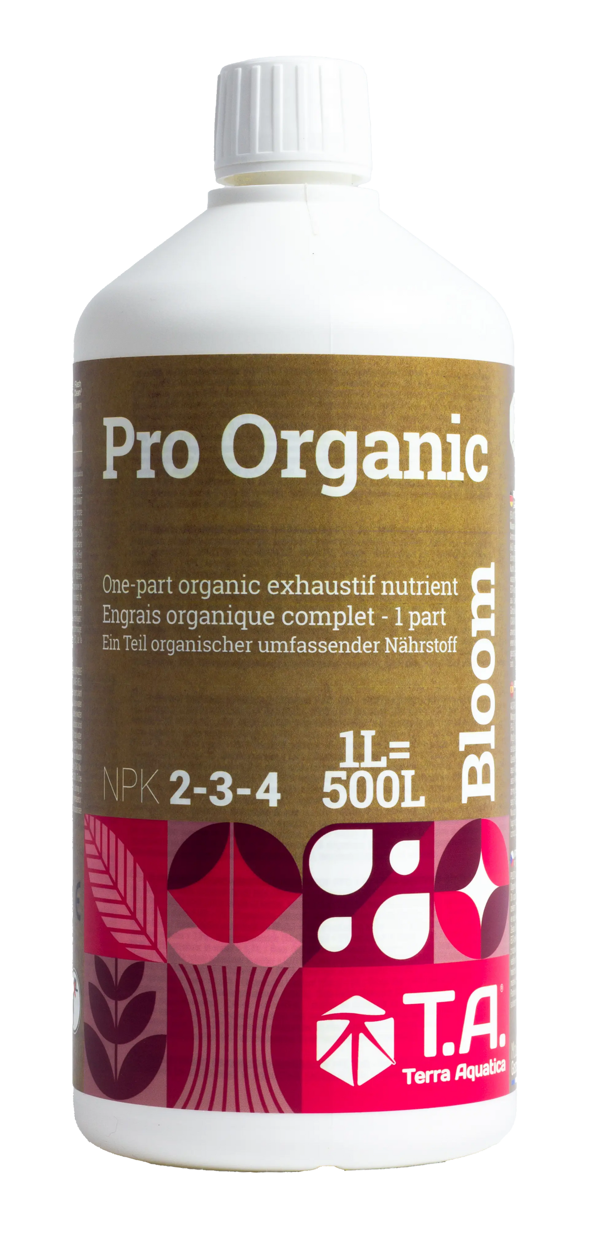 Engrais organique liquide de floraison – Pro Organic Bloom Terra Aquatica Terra Aquatica