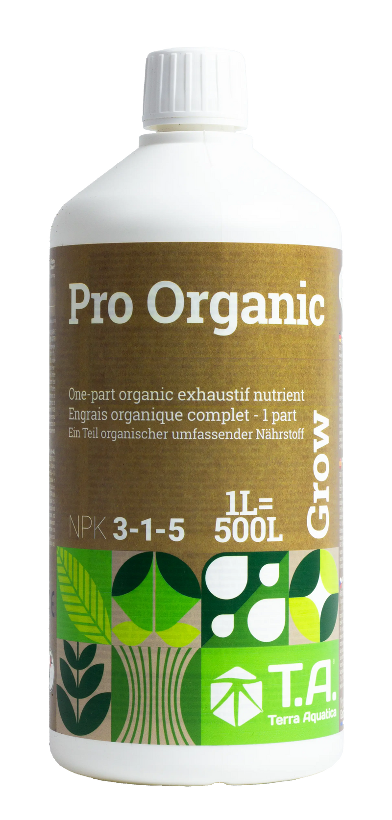 Engrais organique liquide de croissance – Pro Organic Grow Terra Aquatica Terra Aquatica