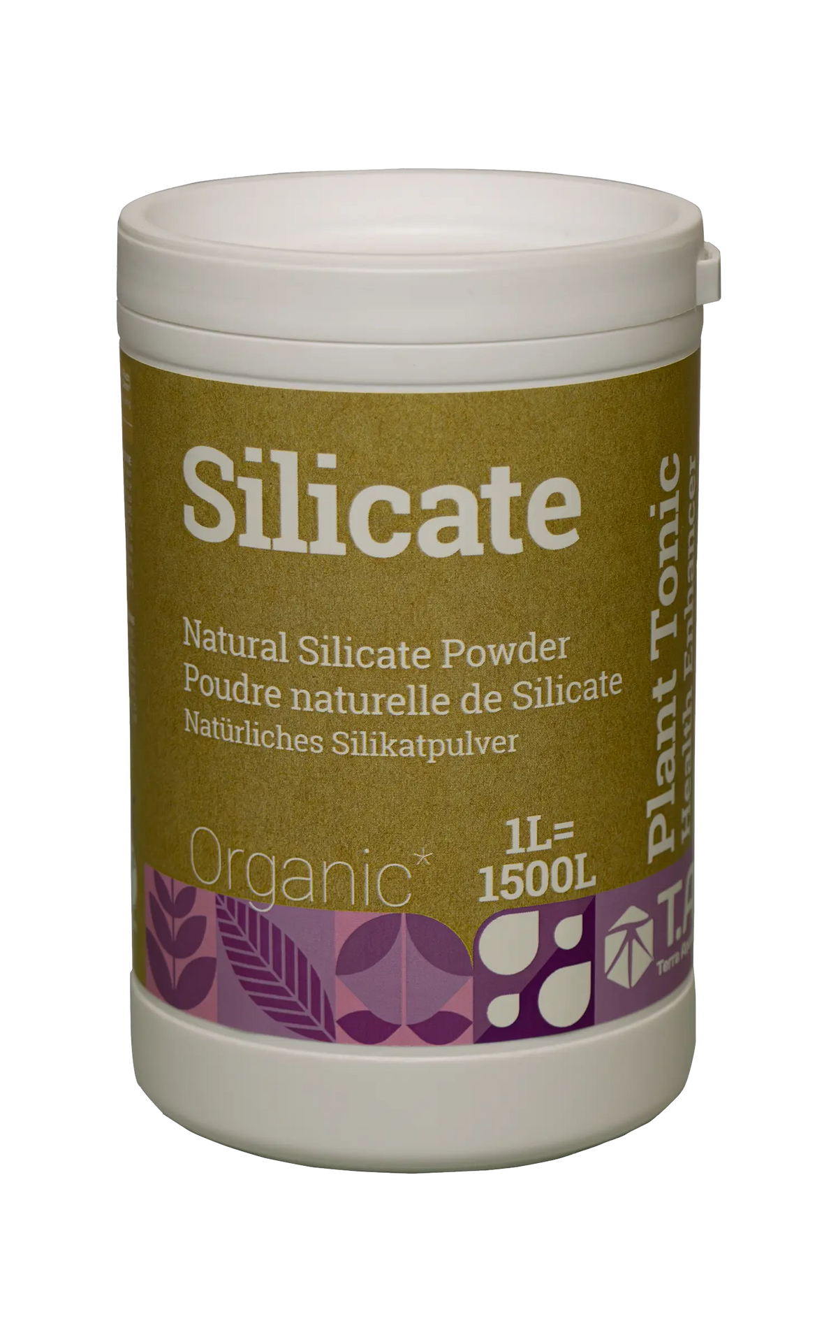 Biostimulant poudre naturelle de silicates 1L – Silicate Terra Aquatica Terra Aquatica