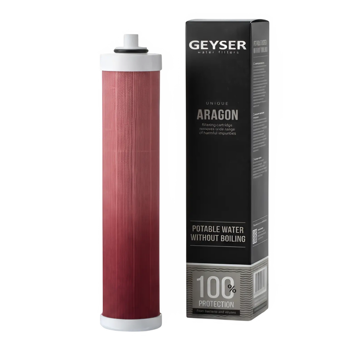 Cartouche de rechange pour purificateur d'eau sur évier Aragon Aqua Geyser