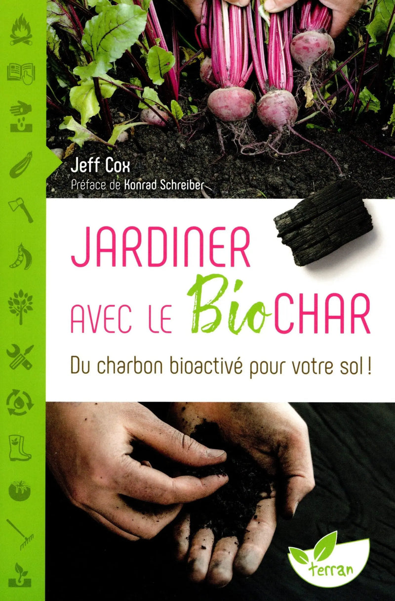 Livre Jardiner avec le biochar – Jeff Cox Le Jardinier Français