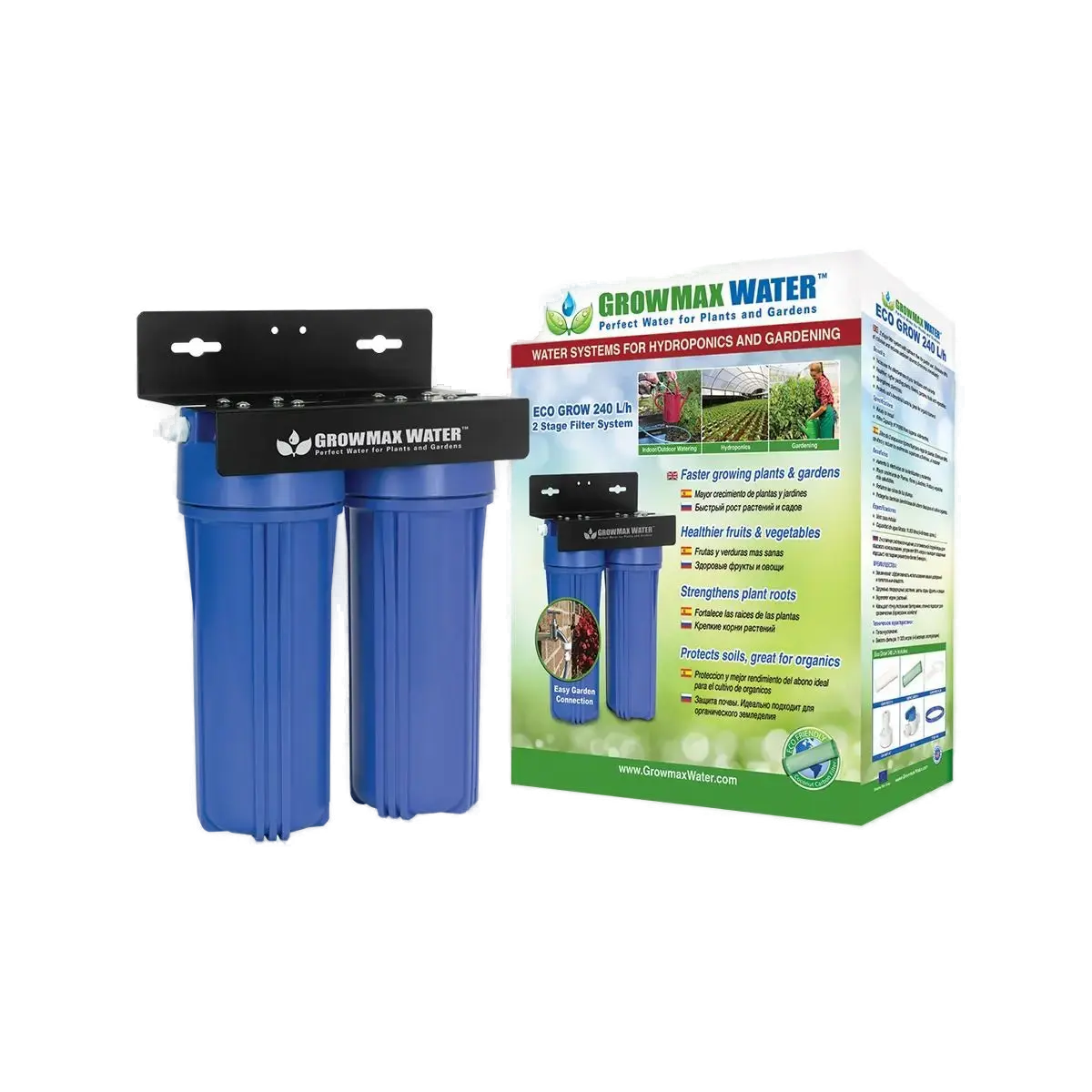 Filtre à eau de jardin 240 L/h – Growmax Water Eco Grow