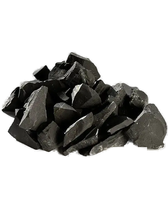 Shungite concassée pour purification d'eau