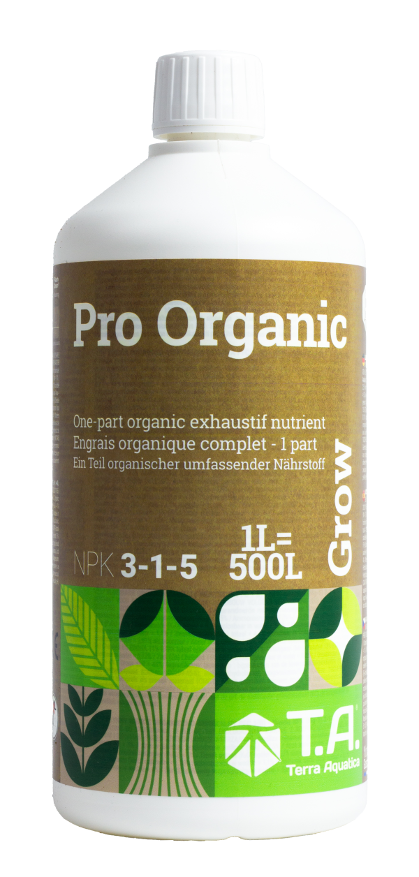 Pro Organic GROW – Engrais organique liquide pour la croissance